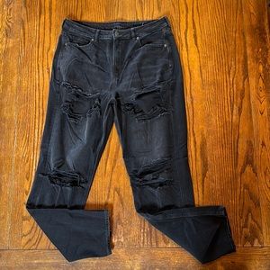American Eagle Women’s jeans size 14 X-Long black